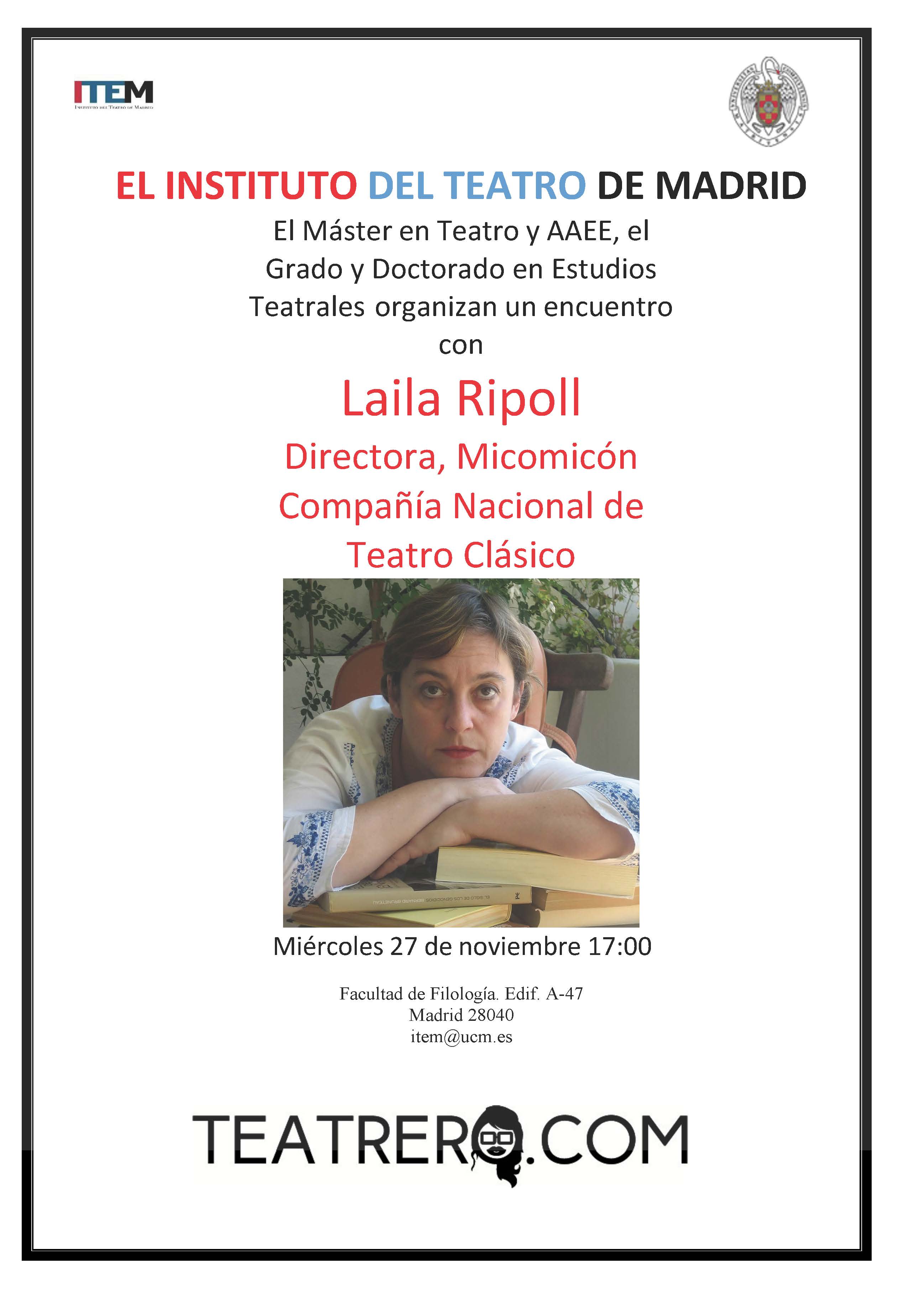 Encuentro con Laila Ripoll